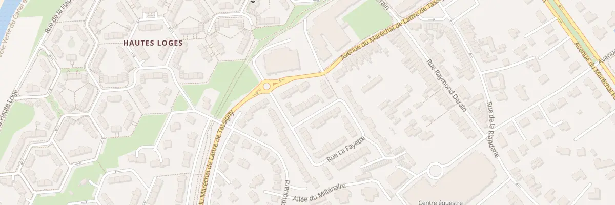 Plan du 94 Rue La Fayette à Marcq-en-Barœul