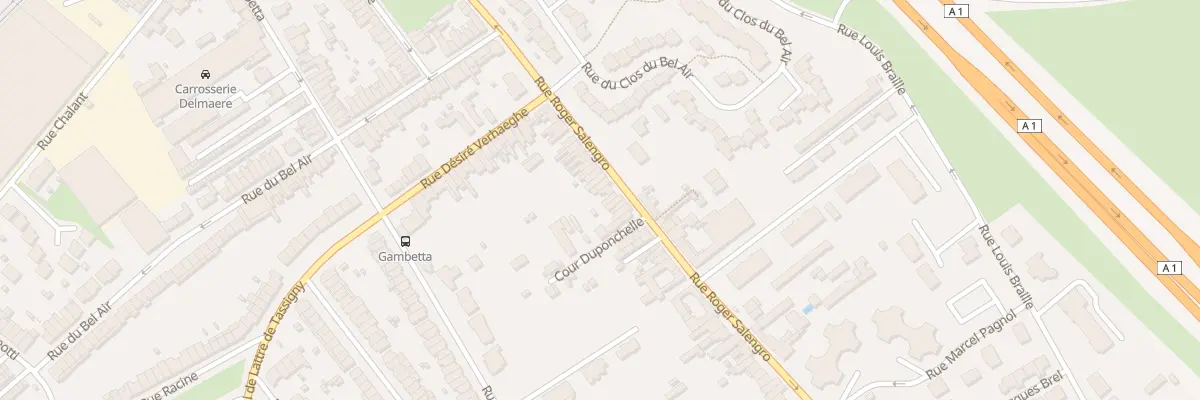 Plan du 217B Rue Roger Salengro à Ronchin