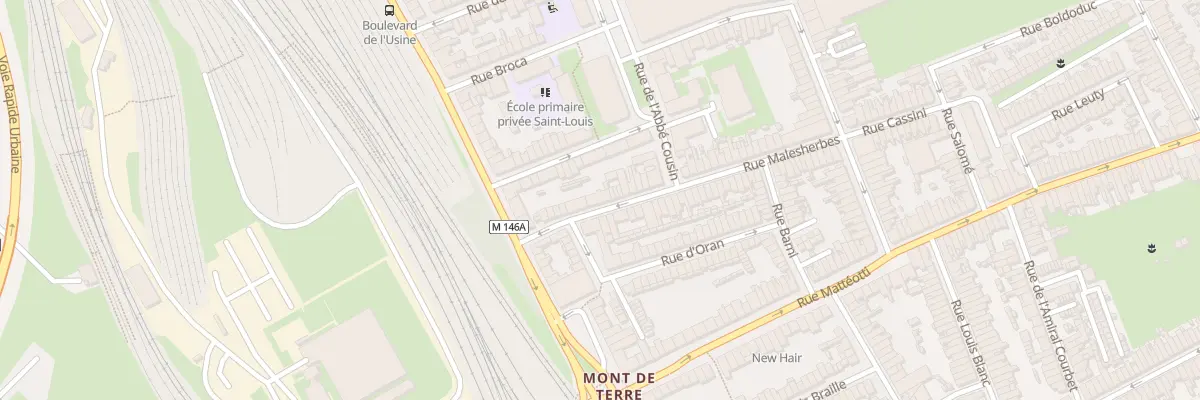 Plan du 19 Rue Malesherbes à Lille