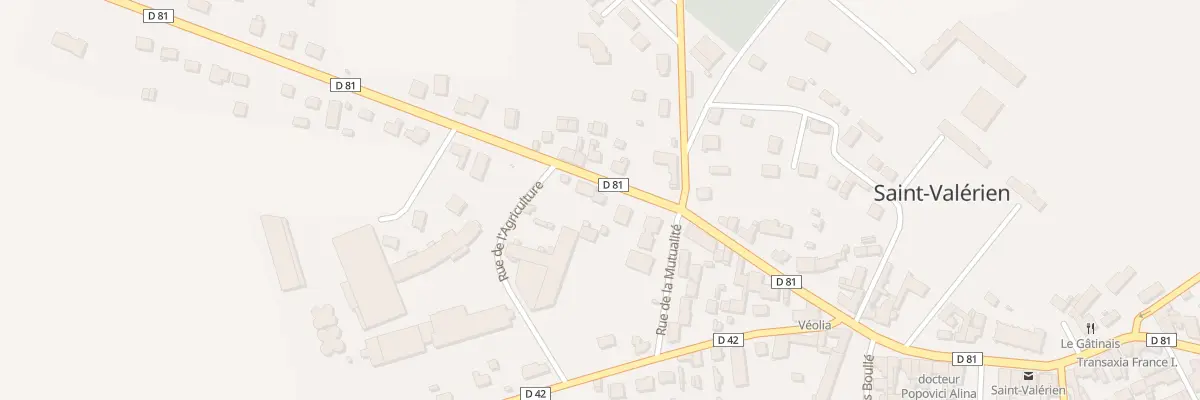Plan du 73B Rue de la République à Saint-Valérien