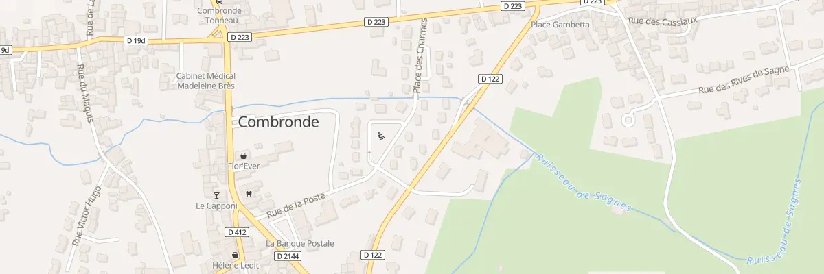 Plan du 14 Clos Courtin à Combronde