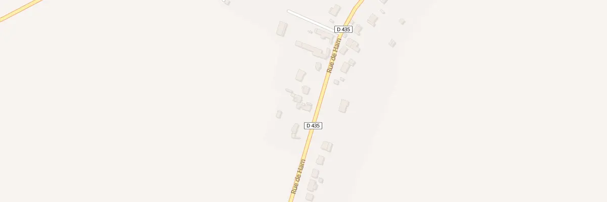 Plan du 22 Rue de Ham à Villers-Saint-Christophe