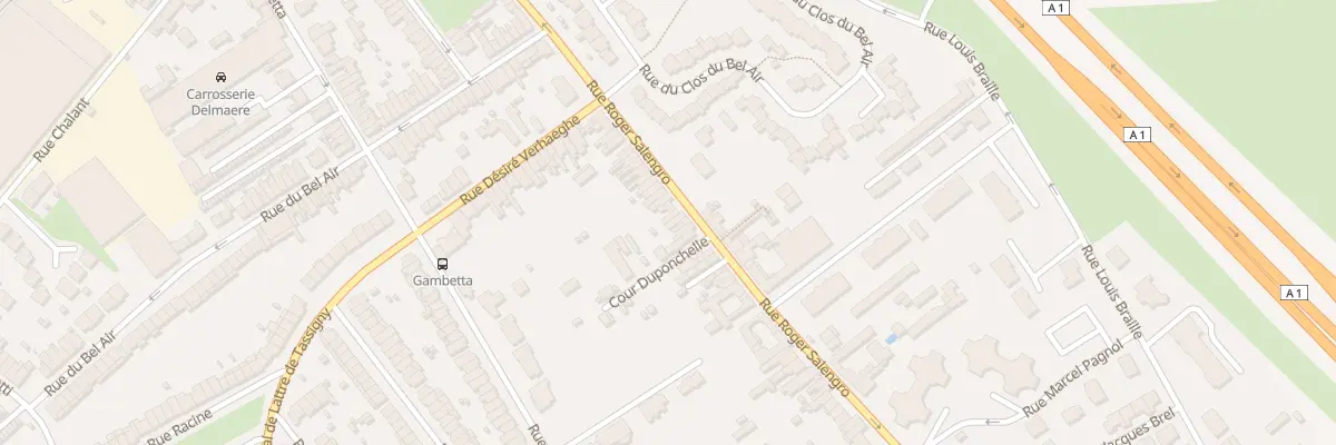 Plan du 217 Rue Roger Salengro à Ronchin