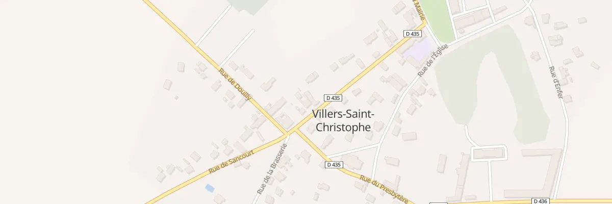 Plan du 14 Rue des Bergers à Villers-Saint-Christophe