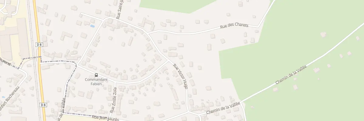 Plan du 768 Rue Victor Hugo à Garchizy