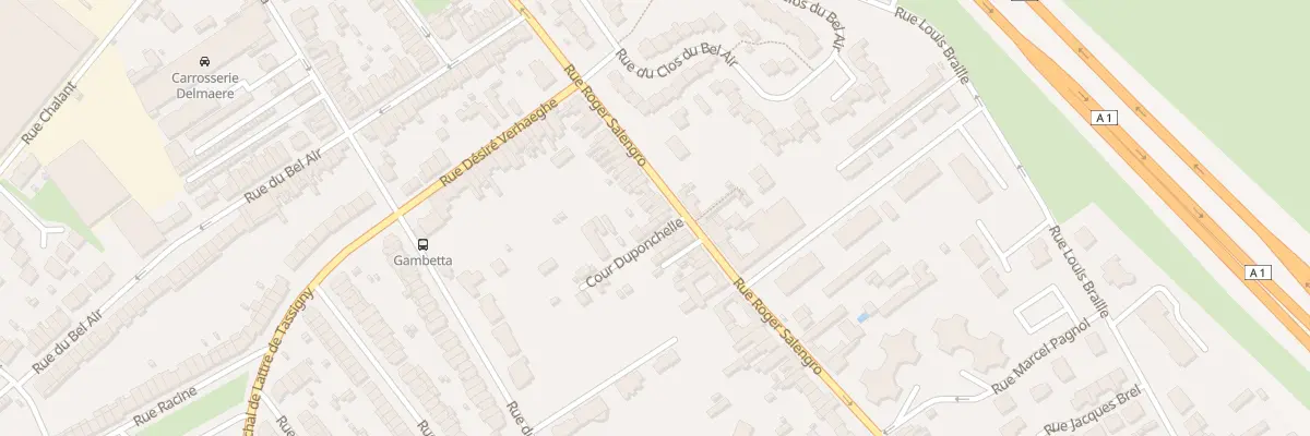 Plan du 211B Rue Roger Salengro à Ronchin