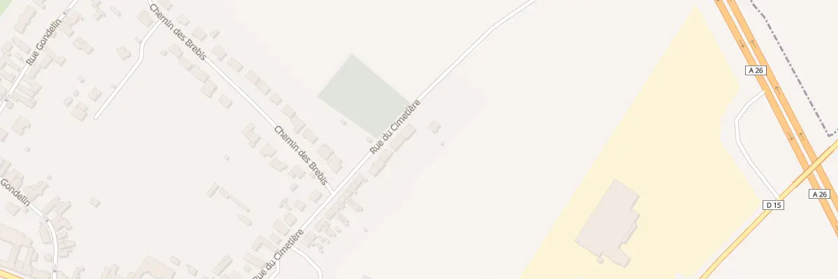 Plan du 32 Rue du Cimetiere à Marquion