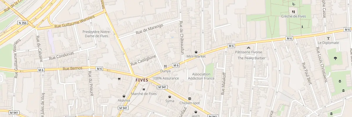 Plan du 17 Rue de Lannoy à Lille