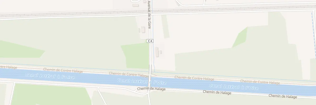 Plan du 805 Av de la Gare à Babœuf