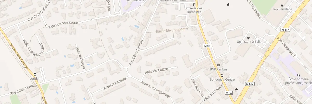 Plan du 14 Rue du Docteur Fleming à Bondues