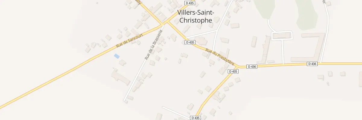 Plan du 4 Rue du Presbytère à Villers-Saint-Christophe