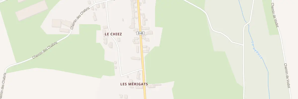Plan du 39 Rte d’Ebreuil à Vicq