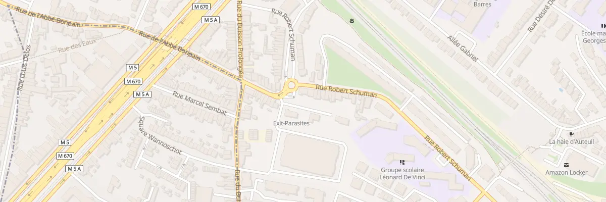 Plan du 46 Rue Robert Schumann à Marcq-en-Barœul
