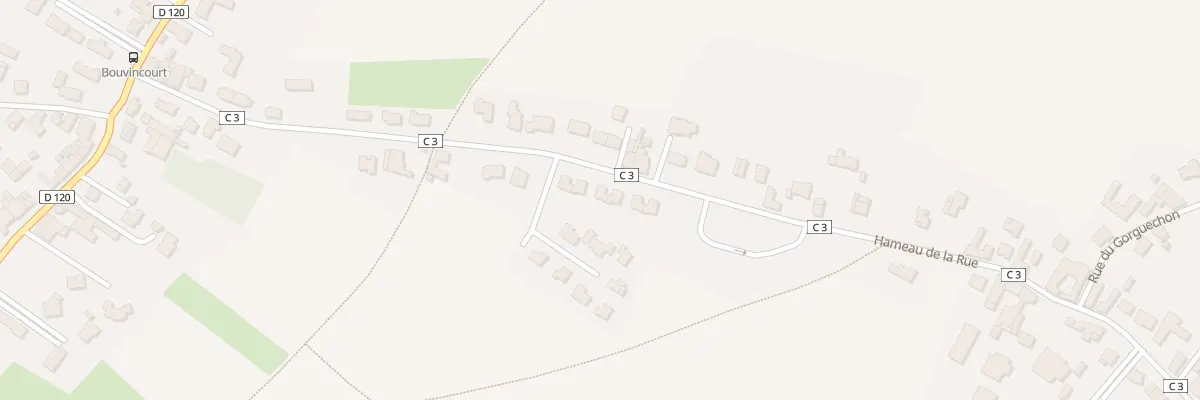 Plan du 372 Rue Hameau de la Rue à Moncheaux