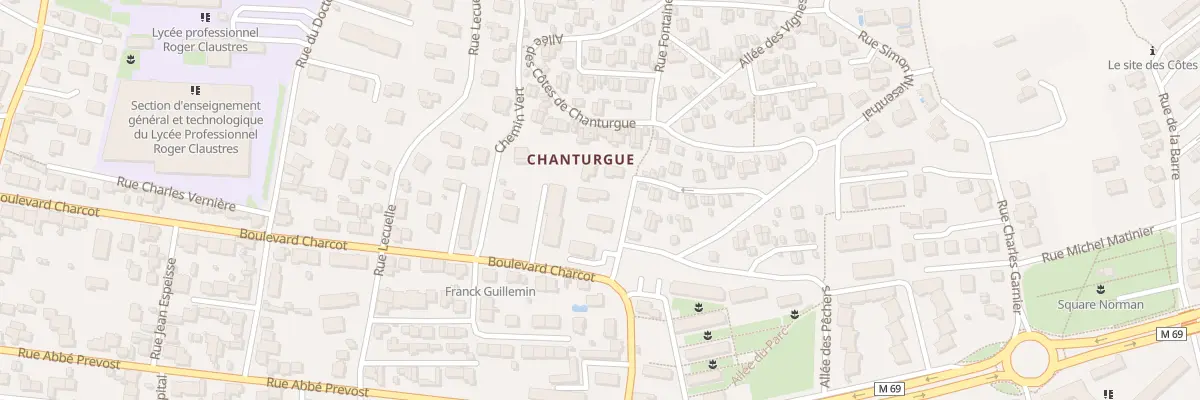 Plan du 73 Rue Fontaine du Large à Clermont-Ferrand