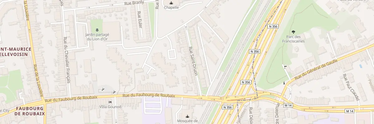 Plan du 39 Rue Saint-Druon à Lille