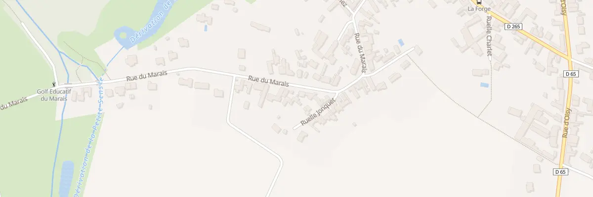 Plan du 333 Rue du Marais à Gœulzin