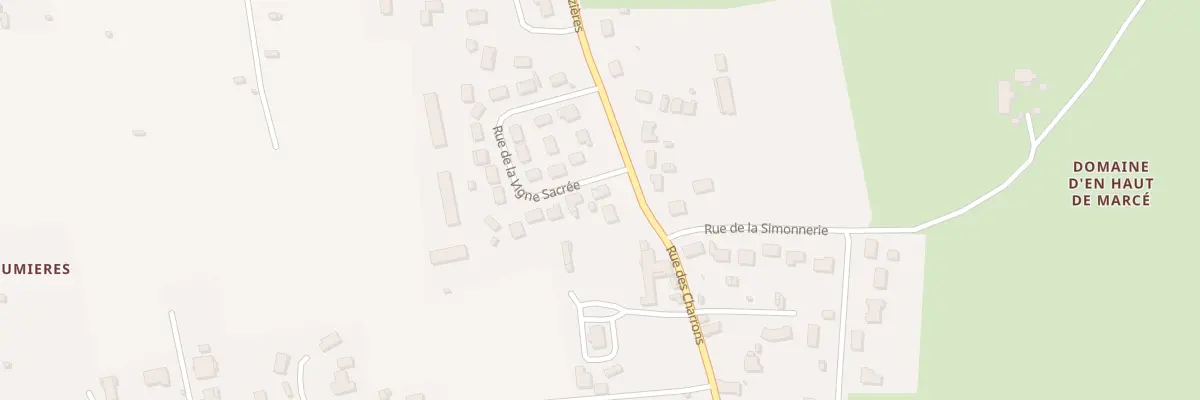 Plan du 1 Rue de la Vigne Sacrée à Marzy