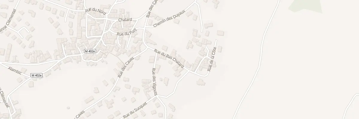 Plan du 11 Rue du Bas Chalard à Châteaugay