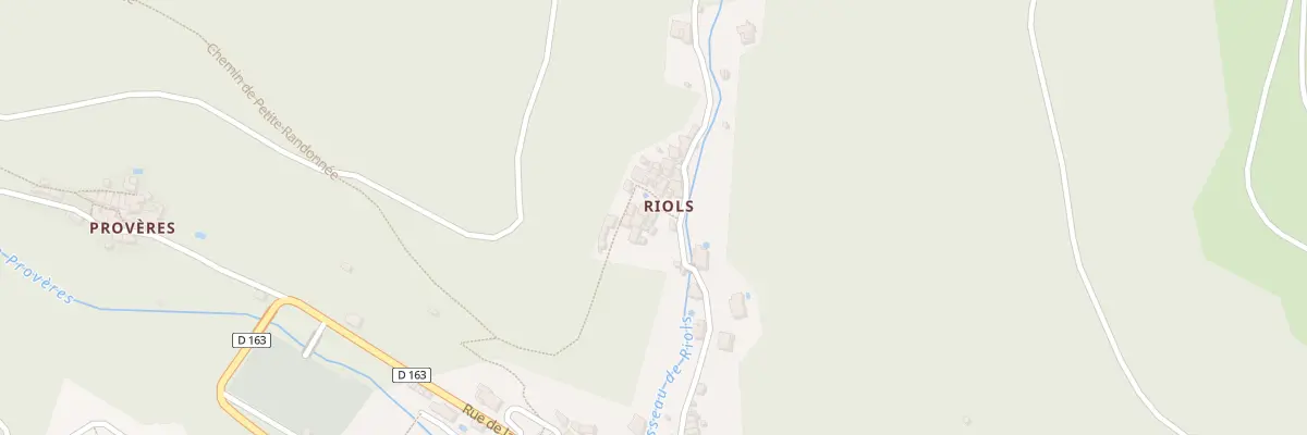 Plan du 23 Rue de Riols à Graissessac