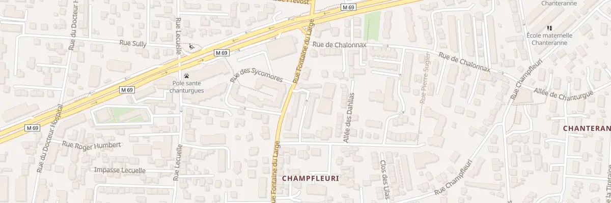 Plan du 9F Rue Bartholdi à Clermont-Ferrand