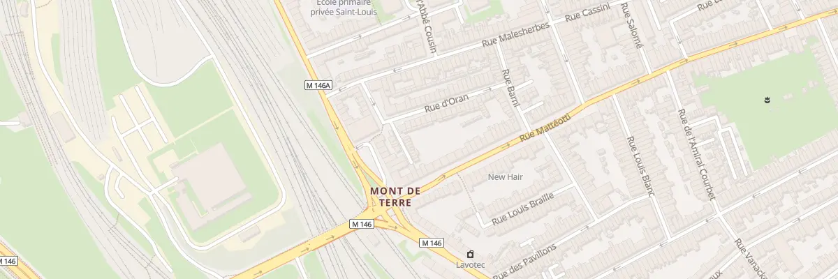 Plan du 8 Rue d’Oran à Lille