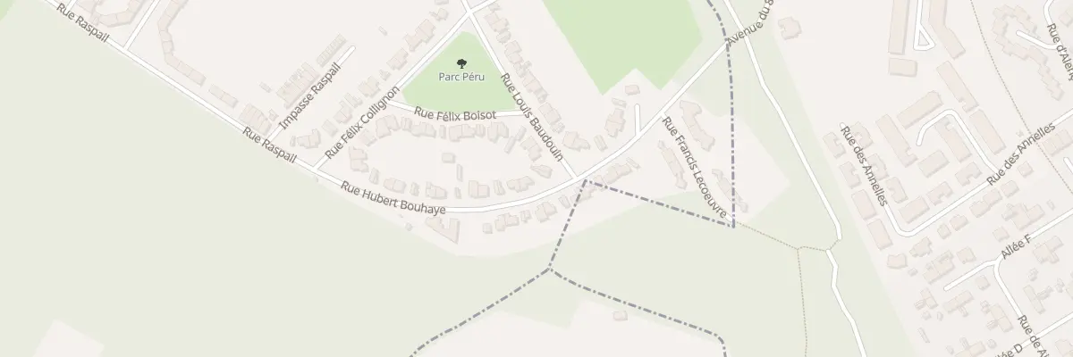 Plan du 17 Rue Hubert Bouhaye à Auby