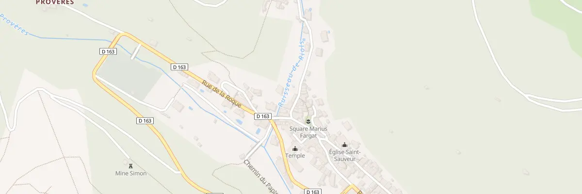 Plan du 7 Rue de Riols à Graissessac