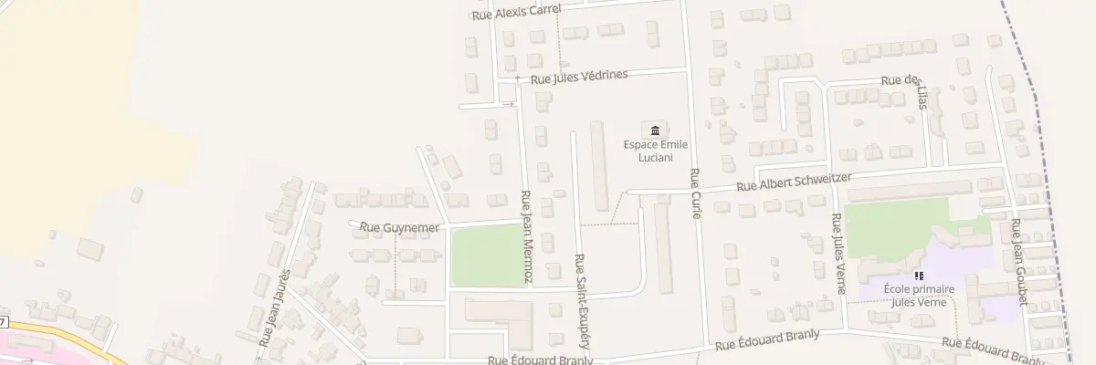 Plan du 12 Rue Mermoz à Ham
