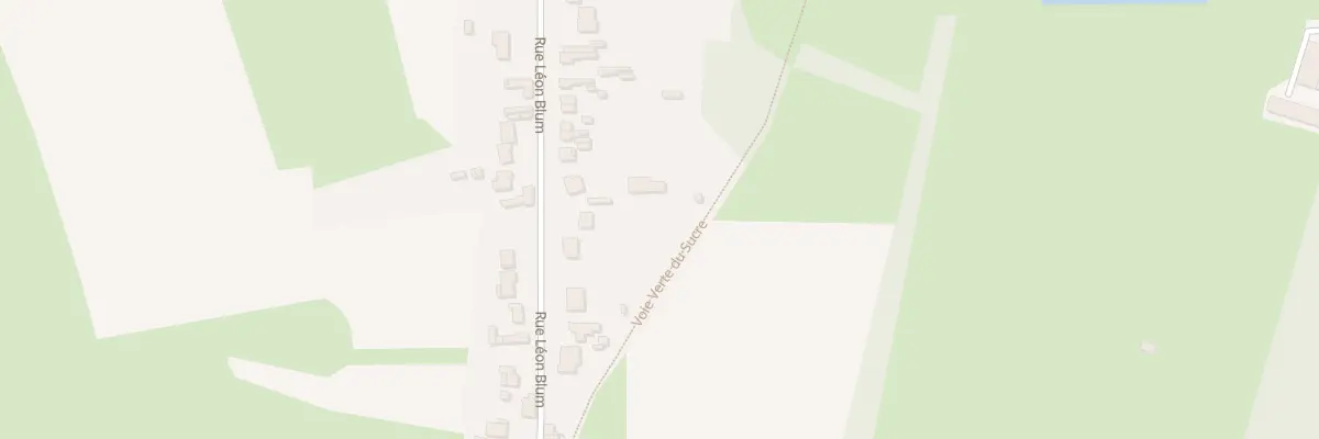 Plan du 320A Rue Leon Blum à Raimbeaucourt