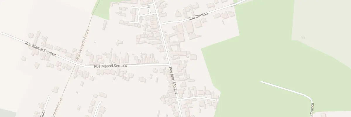 Plan du 203 Rue Jean Moulin à Roost-Warendin