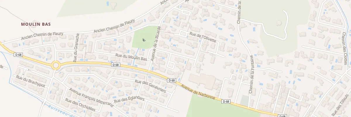 Plan du 6 Rue des Hauts de la Clape à Armissan