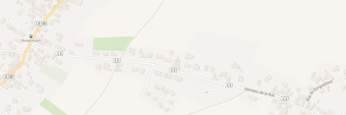 Plan du 9001 Rue Hameau de la Rue à Moncheaux