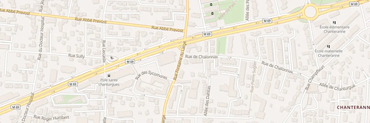 Plan du 42 Rue Fontaine du Large à Clermont-Ferrand