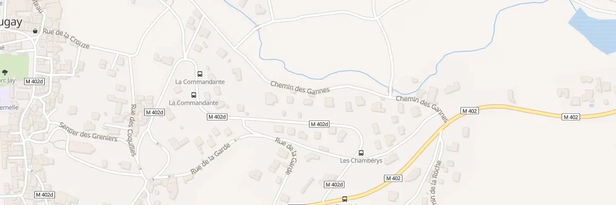 Plan du 18 Che des Gannes à Châteaugay