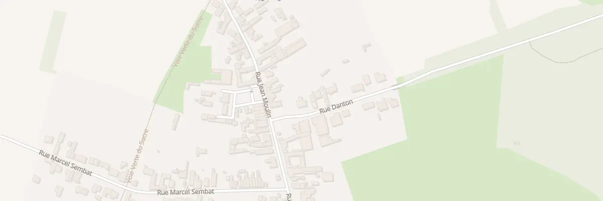 Plan du 48 Rue Danton à Roost-Warendin