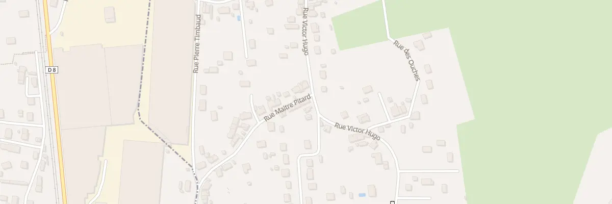 Plan du 421 Rue Victor Hugo à Garchizy