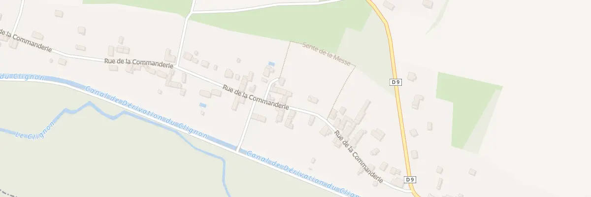 Plan du 24 Rue de la Commanderie à Montigny-l’Allier