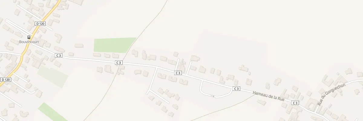 Plan du 383 Rue Hameau de la Rue à Moncheaux