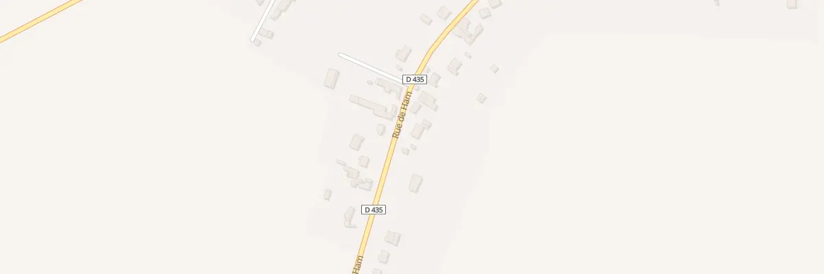 Plan du 19 Rue de Ham à Villers-Saint-Christophe