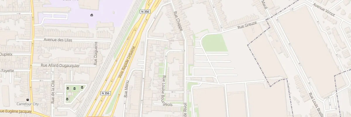 Plan du 175 Rue de Rivoli à Lille
