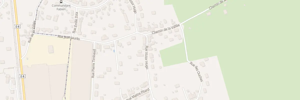Plan du 550B Rue Victor Hugo à Garchizy