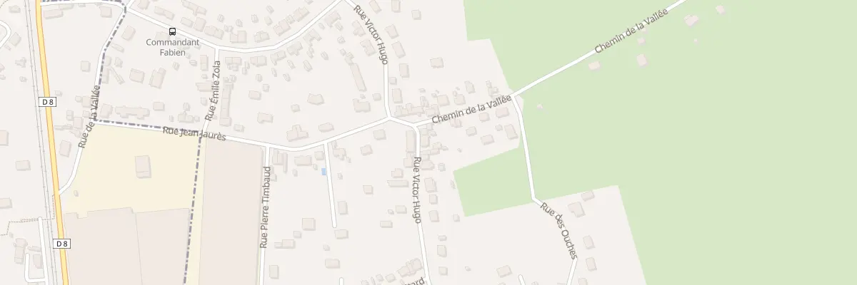 Plan du 584 Rue Victor Hugo à Garchizy