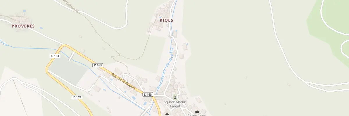 Plan du 11 Rue de Riols à Graissessac