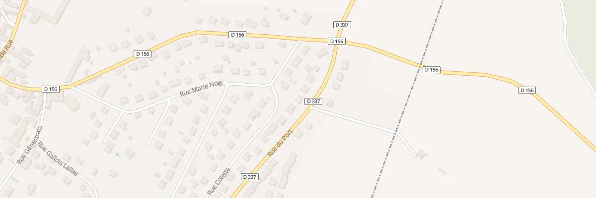 Plan du 114 Rue du Port à Villeblevin