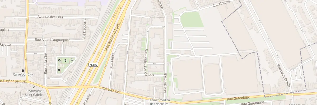 Plan du 159 Rue de Rivoli à Lille