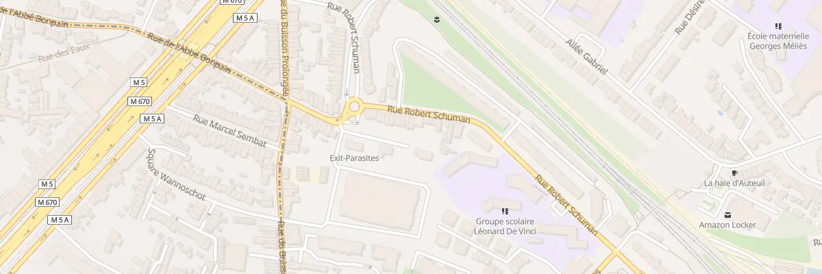 Plan du 58 Rue Robert Schumann à Marcq-en-Barœul