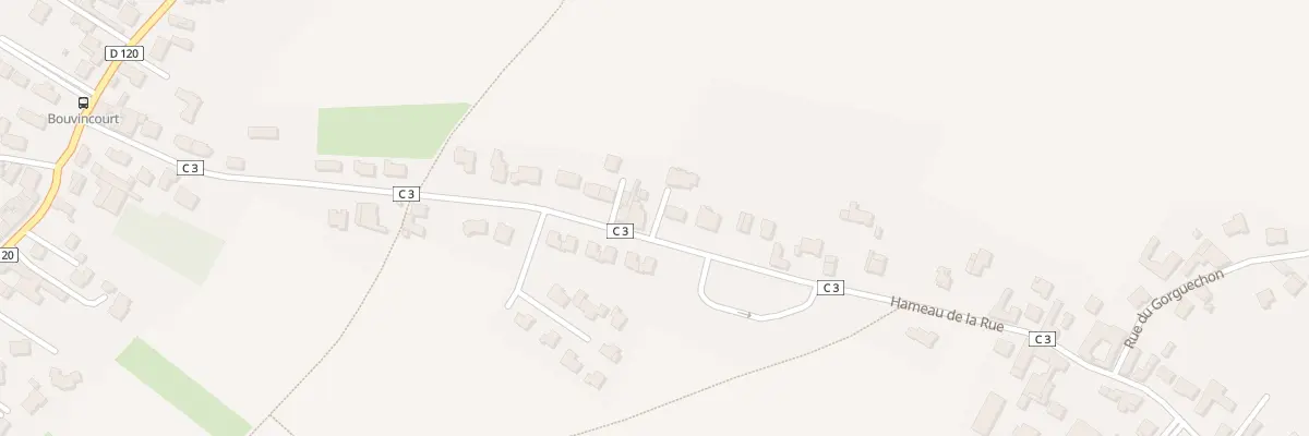 Plan du 399 Rue Hameau de la Rue à Moncheaux