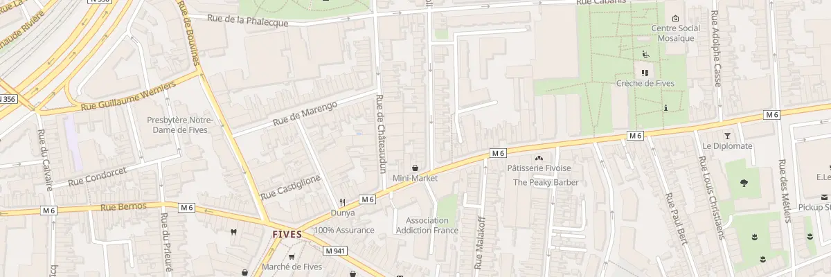 Plan du 11 Rue de Rivoli à Lille