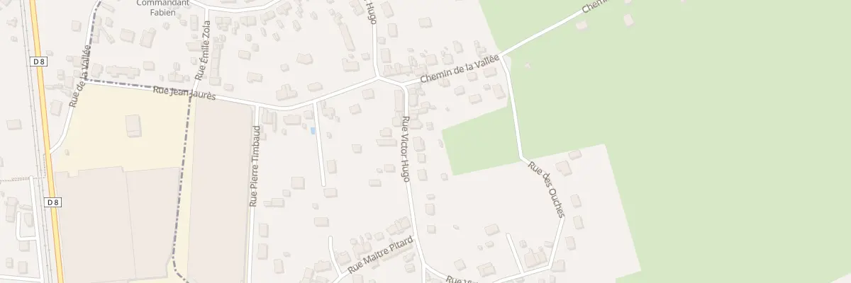 Plan du 540 Rue Victor Hugo à Garchizy